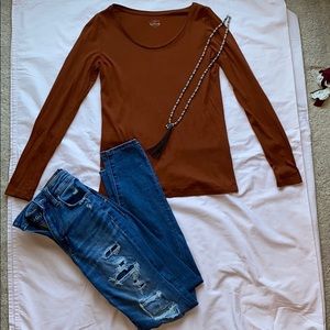 Burnt Orange Top